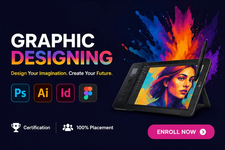 Graphic Design Course with Photoshop, Illustrator and Canva training