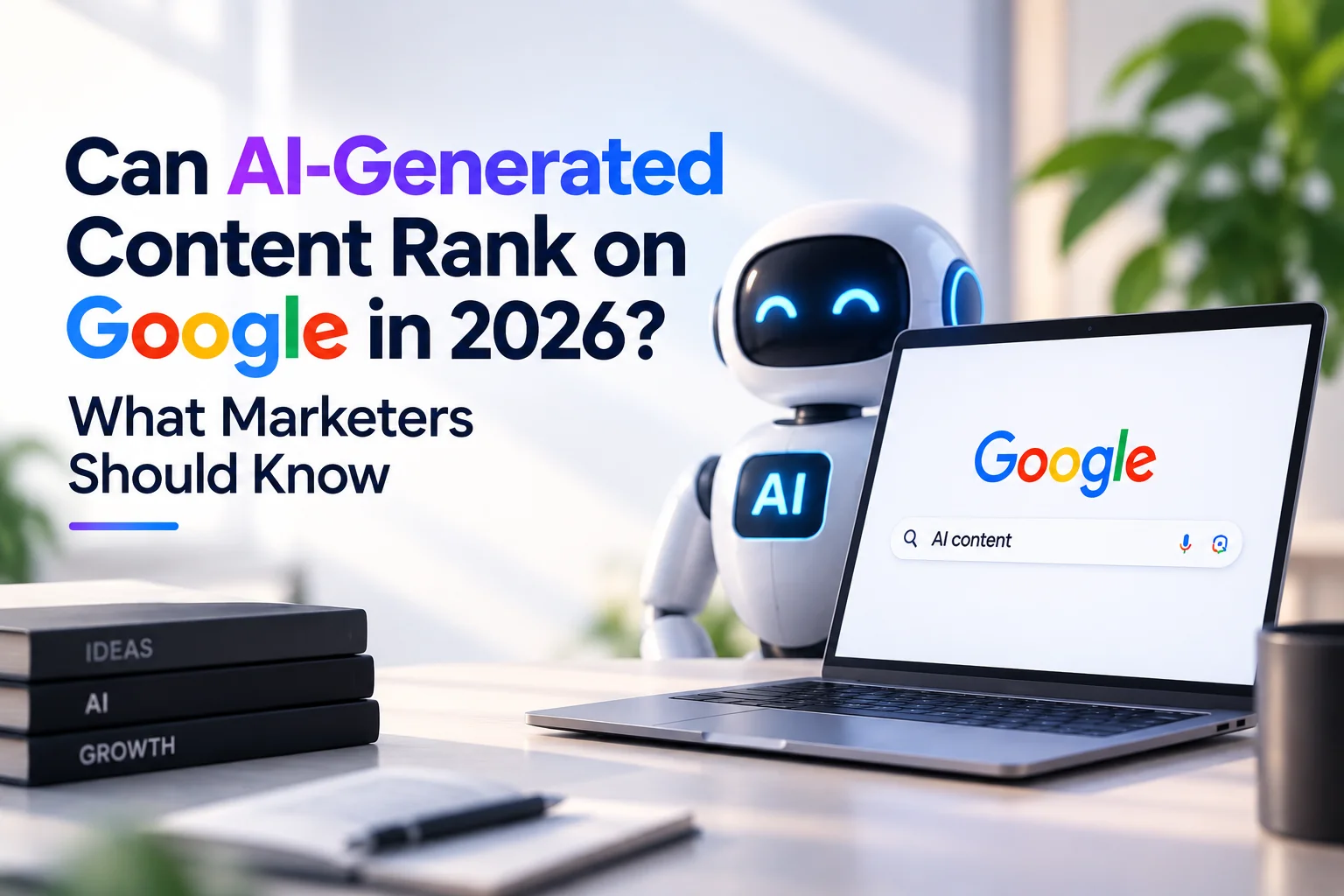 Can AI-Generated Content Rank on Google in 2026? What Marketers Should Know