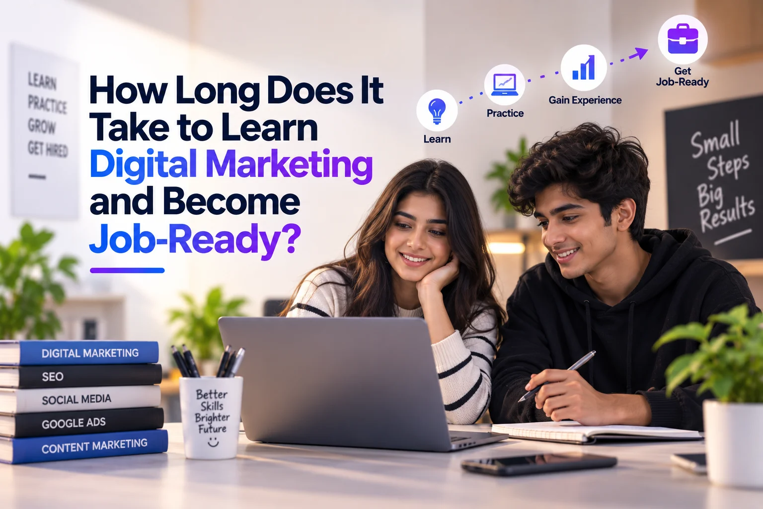 How Long Does It Take to Learn Digital Marketing and Become Job-Ready?
